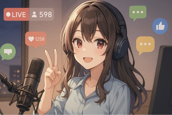 ペナルティキッスSNSとVTuberでの二次拡散