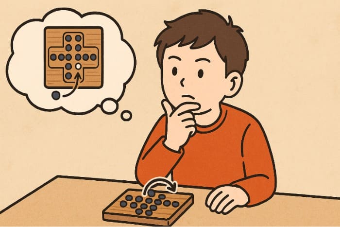 ペグソリティア攻略に役立つ考え方とは?