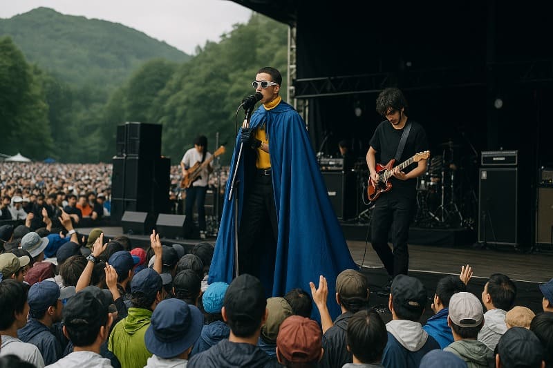 サチモス ライブ ひどいフジロックでの配信時間が短すぎた件