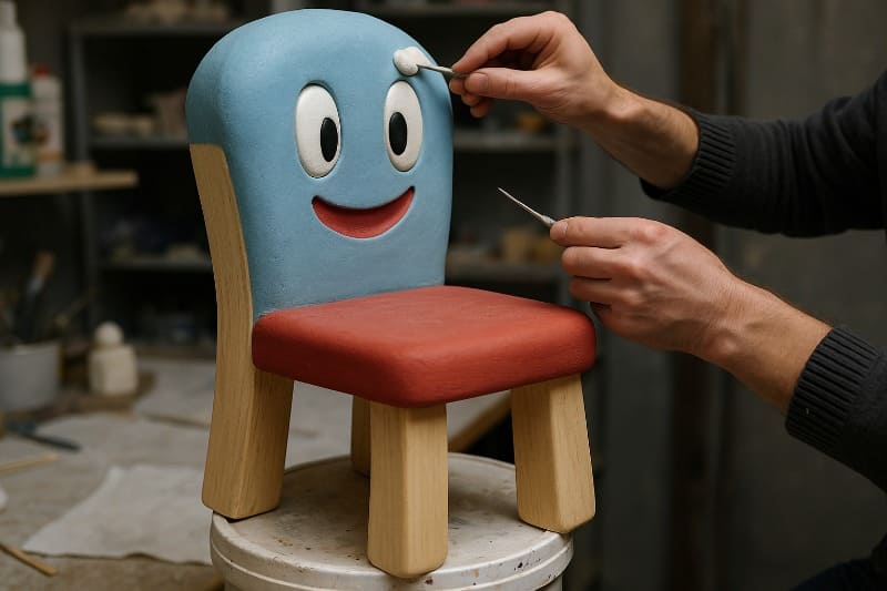 コッシーの作り方や造形の裏側