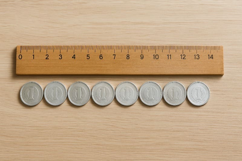 19センチを実寸で測るにはどうする?