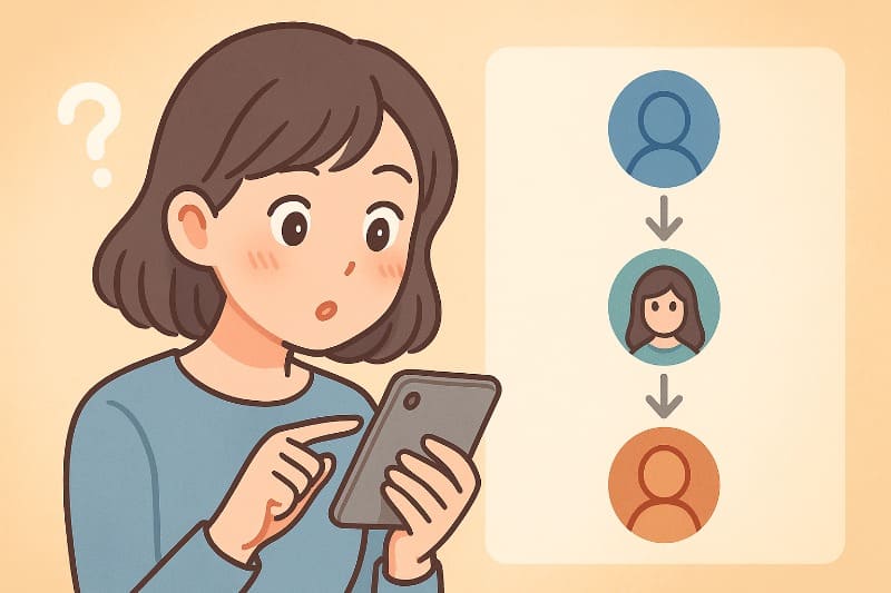 インスタ フォロー中 順番 浮気自分が順番上位にいるときの意味とは