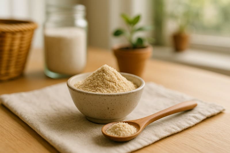 小麦粉なしで作る米ぬかパックの魅力