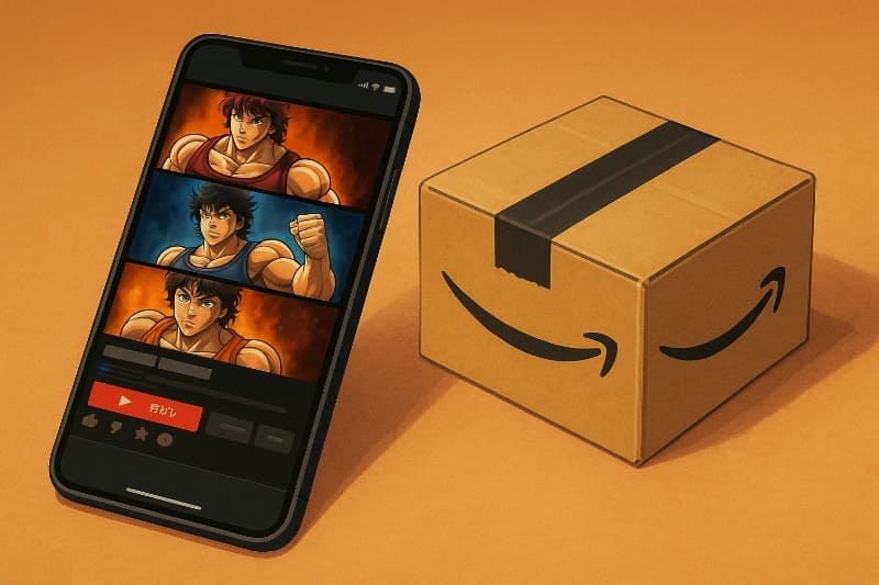 アマゾンプライムで刃牙アニメの順番はどうなる?