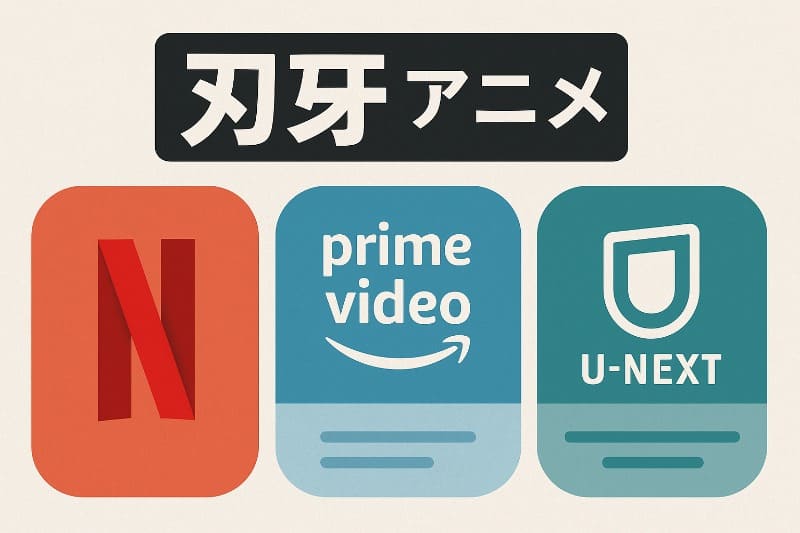 サブスク別の刃牙アニメ配信状況まとめ