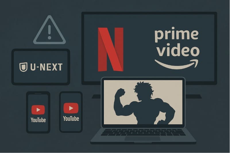 Netflix外での視聴方法と注意点