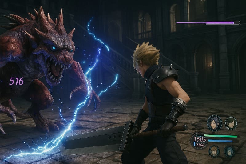ff7リバース炎上戦闘が複雑すぎてイライラする
