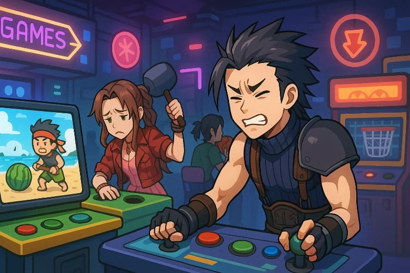 ff7リバース炎上ミニゲーム多すぎでしんどいとの声