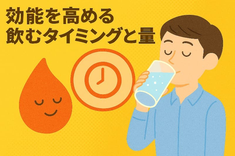 炭酸水効能ためしてガッテン。効能を高める飲むタイミングと量