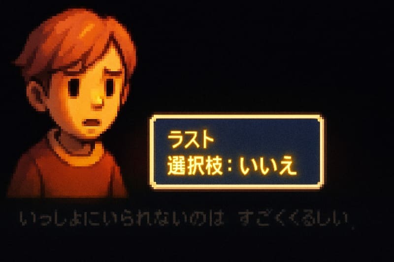 mother3 取り返しのつかない要素。ラスト いいえの選択でどう変わる?
