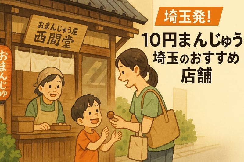 10円まんじゅう 埼玉のおすすめ店舗