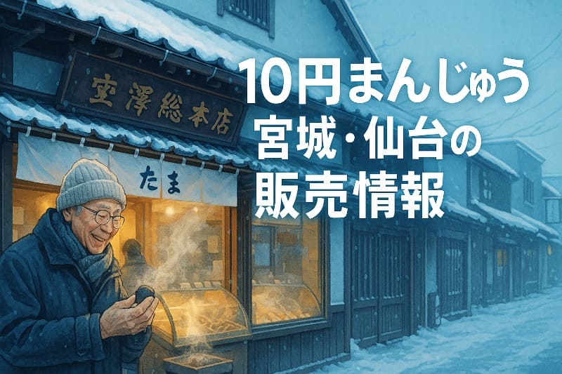 10円まんじゅう 宮城・仙台の販売情報