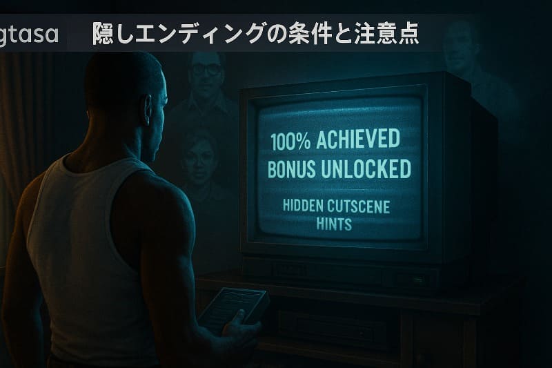 gtasa 隠しエンディングの条件と注意点