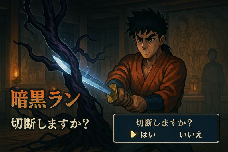 天外魔境2 取り返しのつかない要素。暗黒ラン切断による進行停止リスク