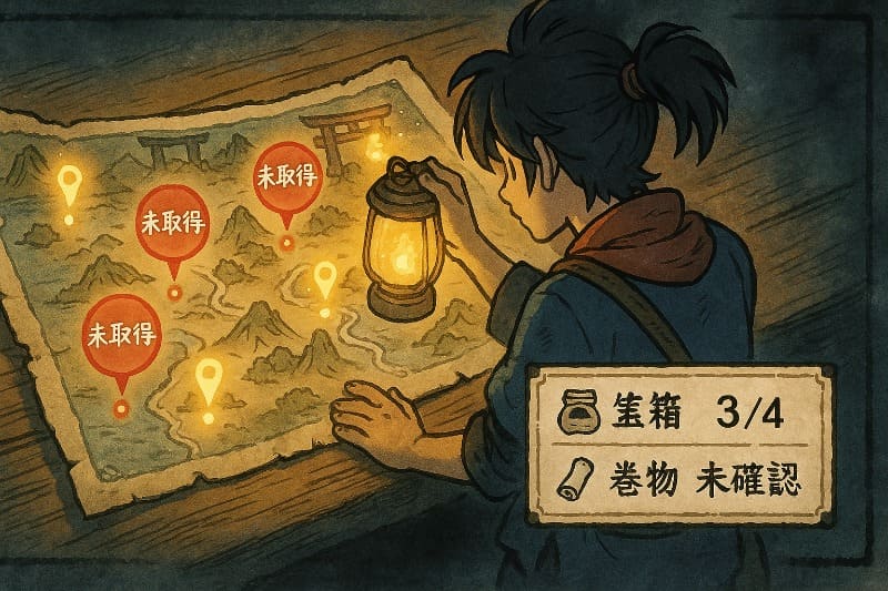 天外魔境2 取り返しのつかない要素。攻略マップを活用して探索漏れを防ぐ