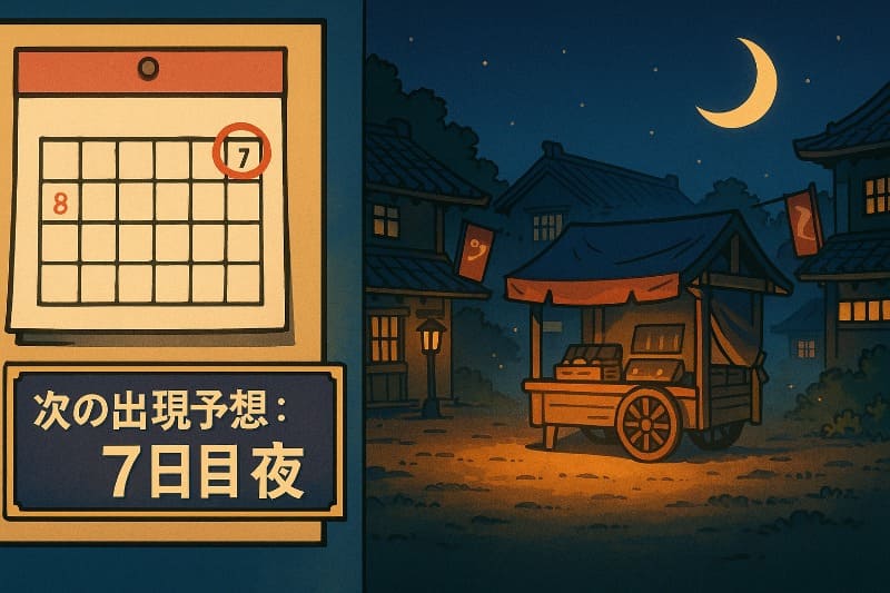 天外魔境2 取り返しのつかない要素。相場屋の品揃えと出現タイミング管理