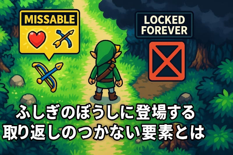 ふしぎのぼうしに登場する取り返しのつかない要素とは