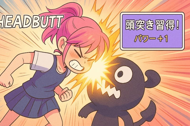 omori 取り返しのつかない要素。オーブリーの頭突きとステータス強化