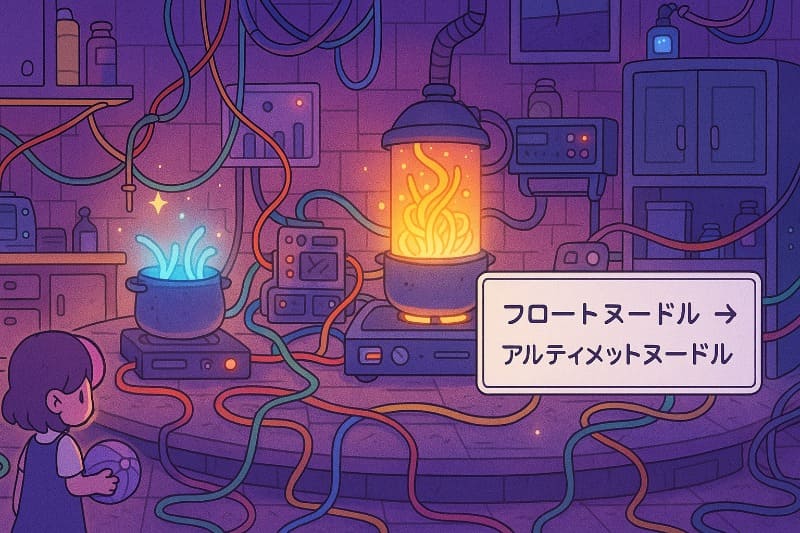 omori 取り返しのつかない要素。アルティメットヌードルの強化条件