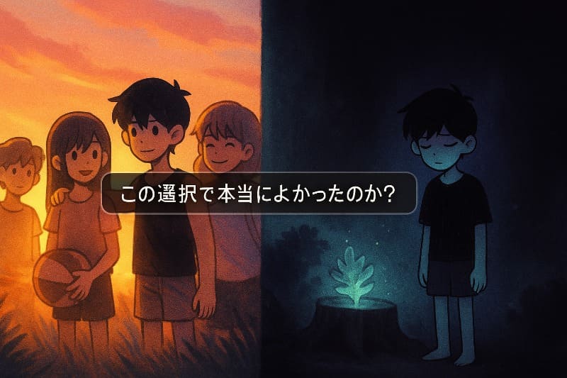 omori 取り返しのつかない要素。エンディング考察から見るルートの深さ