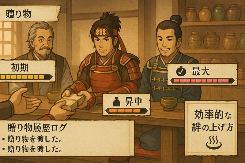 戦国無双 真田丸 取り返しのつかない要素。茶屋を活用した効率的な絆の上げ方