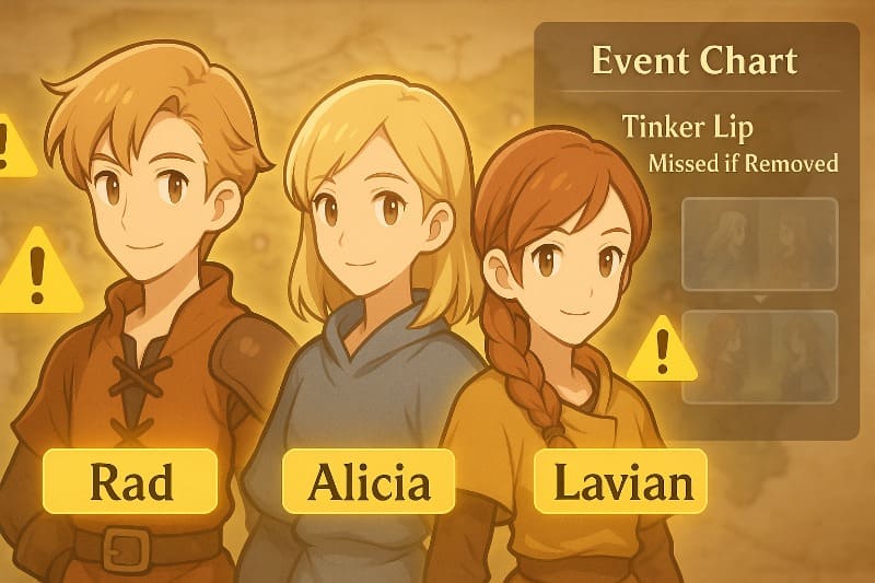fft 攻略 取り返しのつかない要素。ラッド・アリシア&ラヴィアンの扱いに注意