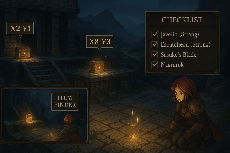 fft 攻略 取り返しのつかない要素。ネルベスカ神殿限定アイテムの回収方法