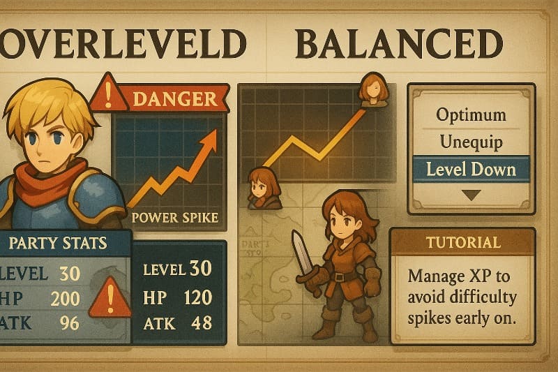 fft 攻略 取り返しのつかない要素。レベル上げすぎと序盤のレベル下げ注意点