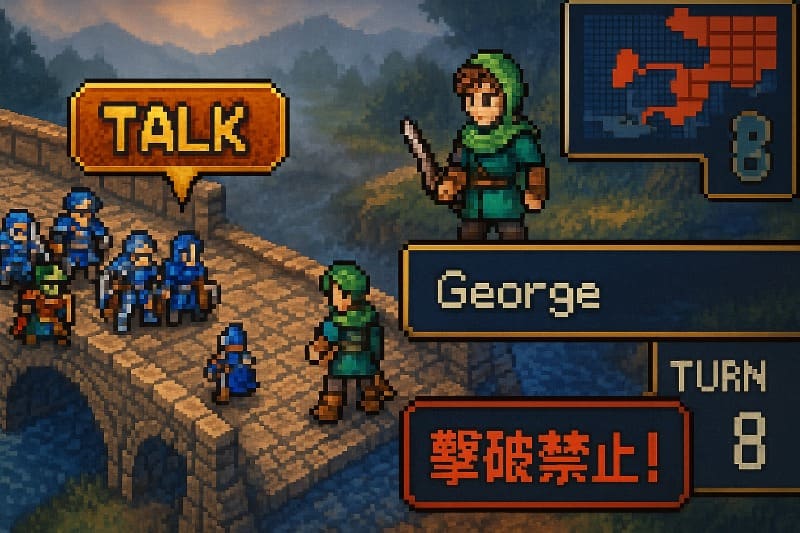 ファイアーエムブレム紋章の謎 取り返しのつかない要素。ジョルジュを仲間にする方法と注意点