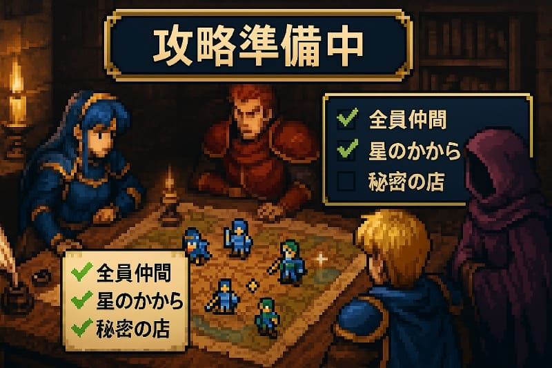 ファイアーエムブレム紋章の謎を完全攻略するための事前対策