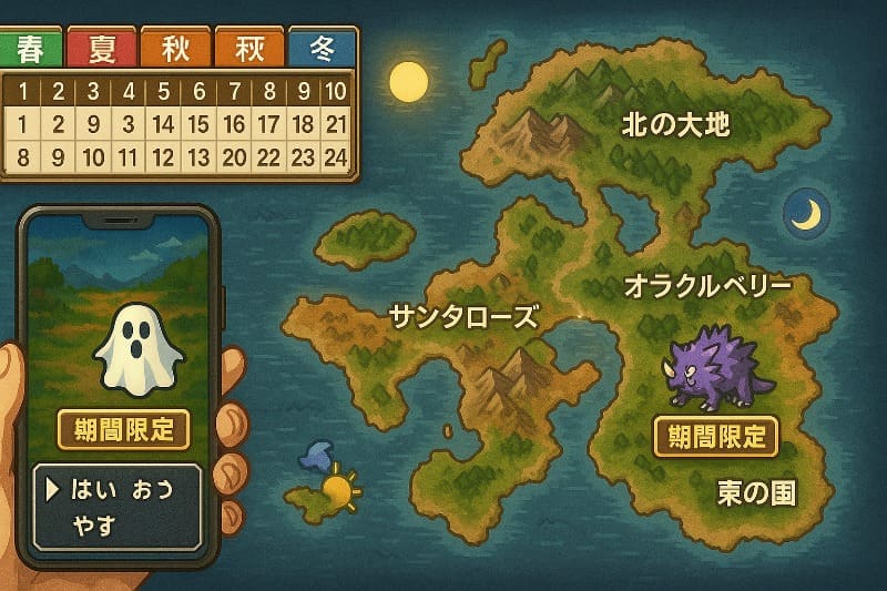 ドラクエ5 取り返しのつかない要素。期間限定モンスターの出現タイミング一覧