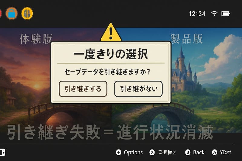 刀剣乱舞無双 取り返しのつかない要素。体験版からの引き継ぎは一度きりの選択
