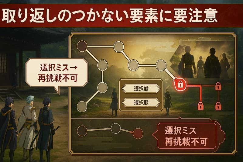 刀剣乱舞無双攻略で注意すべき取り返しのつかない要素