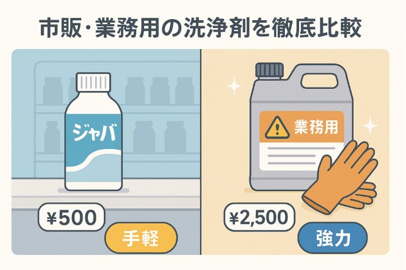 風呂釜洗浄剤 一つ穴用 最強。市販・業務用の洗浄剤を徹底比較