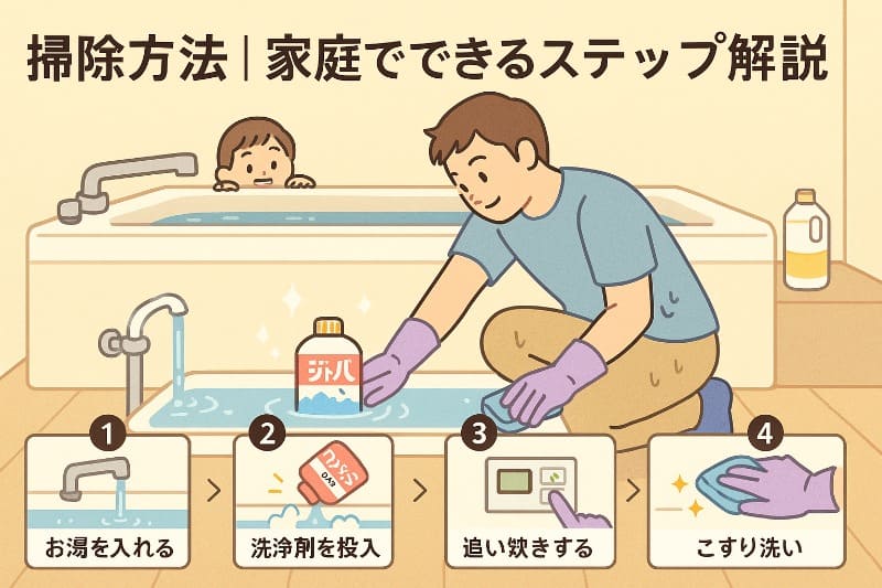 風呂釜洗浄剤 一つ穴用 最強。掃除方法｜家庭でできるステップ解説