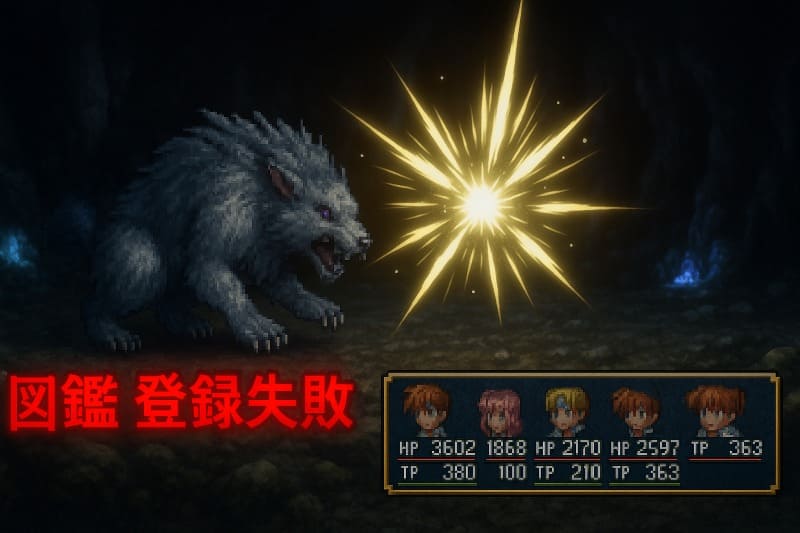 テイルズオブファンタジア 取り返しのつかない要素。モンスター図鑑の取り逃しポイント
