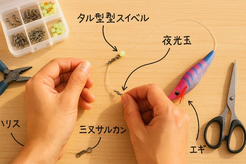コウイカ 最強 仕掛け。コウイカ仕掛け自作が人気な理由