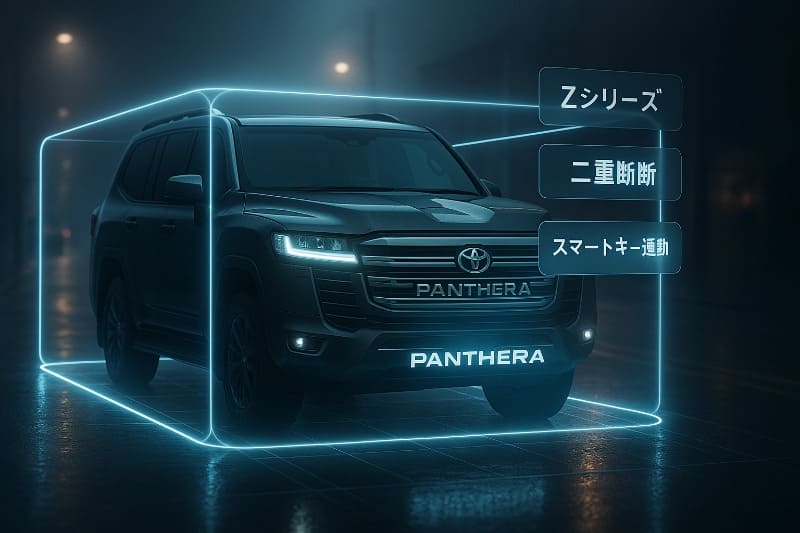 カーセキュリティ最強パンテーラの実力とは