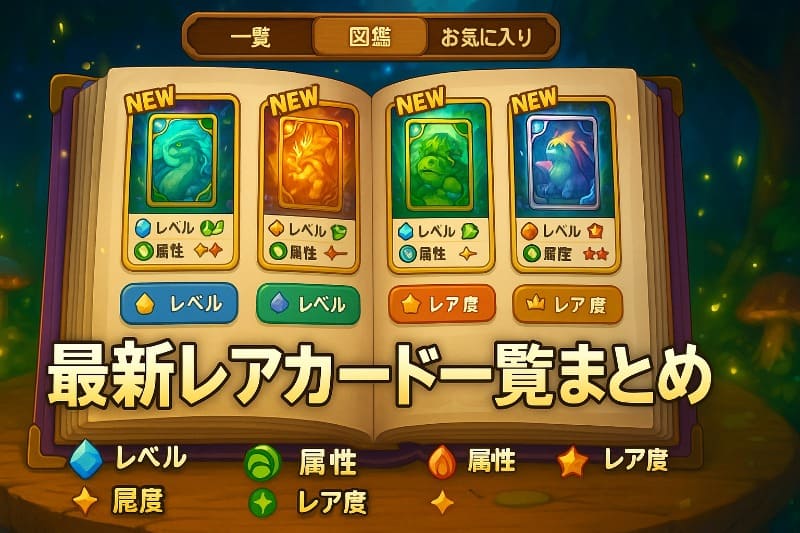 ぐるり森 カード 最強ランキング最新レアカード一覧まとめ