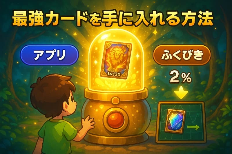 ぐるり森 カード 最強ランキング最強カードを手に入れる方法