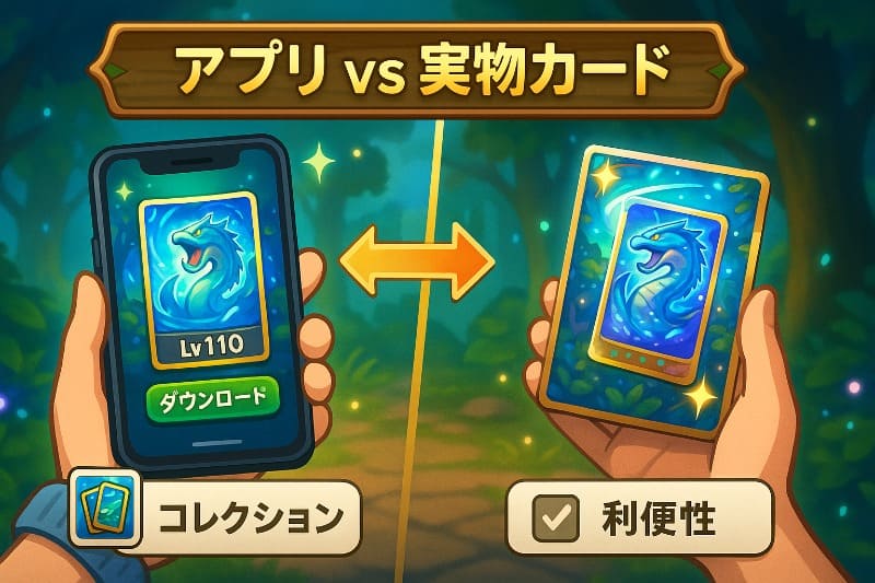 ぐるり森 カード 最強ランキングアプリと実物カードの違いを解説