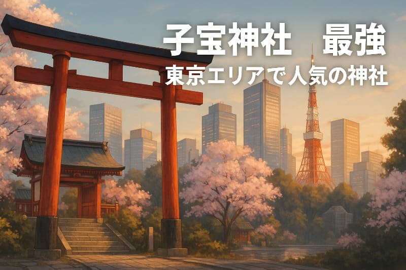 子宝神社 最強 東京エリアで人気の神社