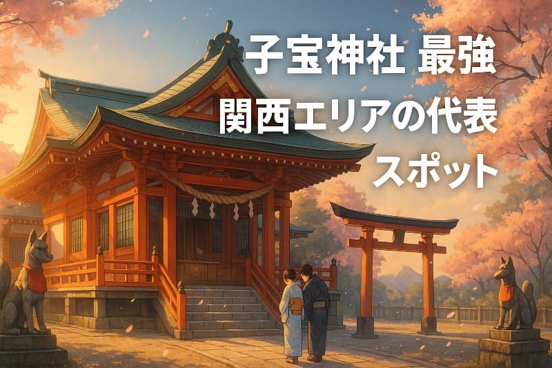子宝神社 最強 関西エリアの代表スポット