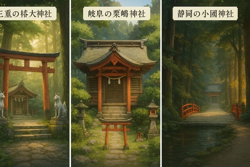 子宝神社 最強 三重県・岐阜・静岡の注目神社