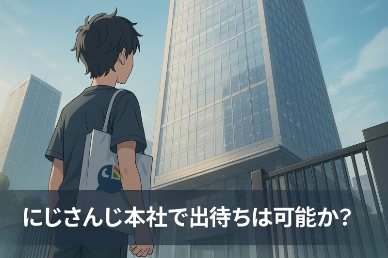 にじさんじ本社で出待ちは可能か？