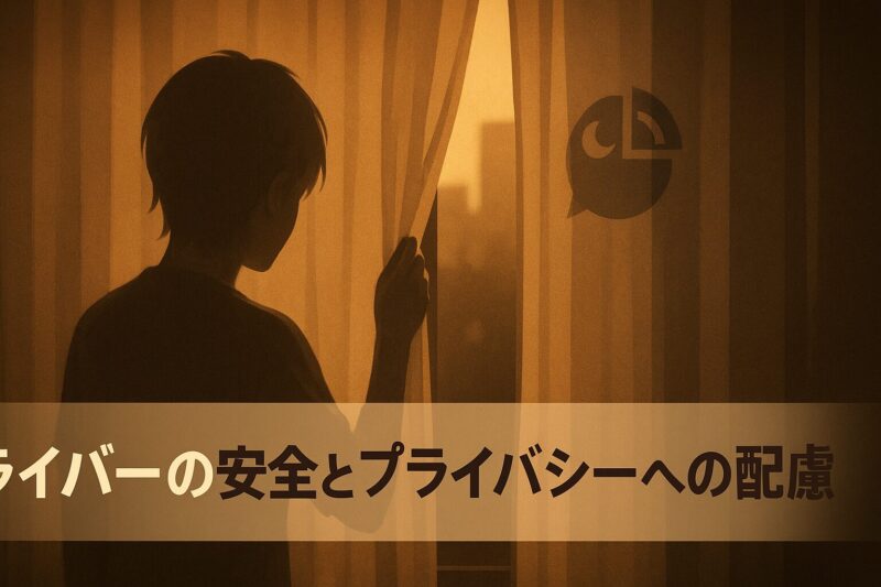 ライバーの安全とプライバシーへの配慮