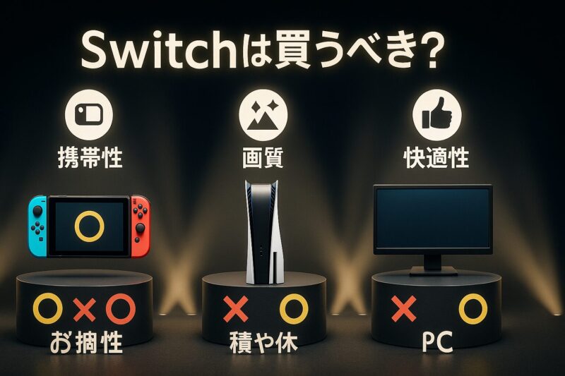 「買うべきかSwitch」で迷う人への判断基準