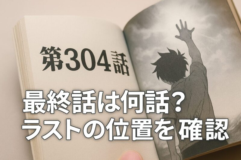 最終話は何話？ラストの位置を確認