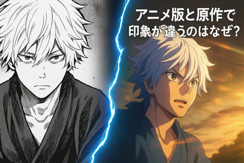 アニメ版と原作で印象が違うのはなぜ?