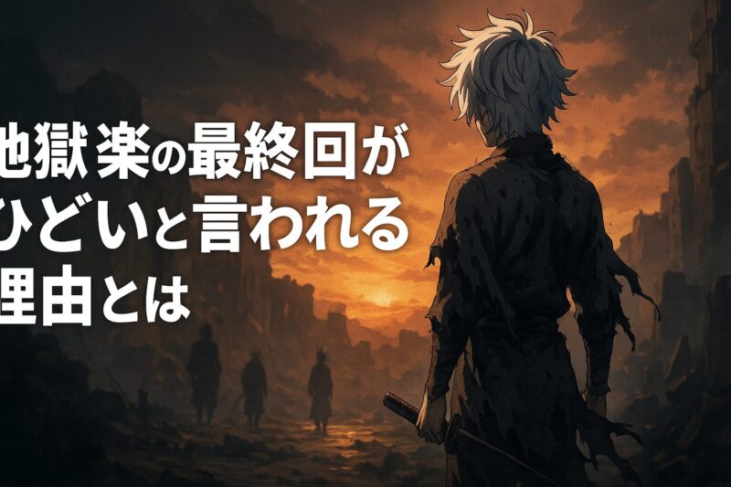 地獄楽の最終回がひどいと言われる理由とは